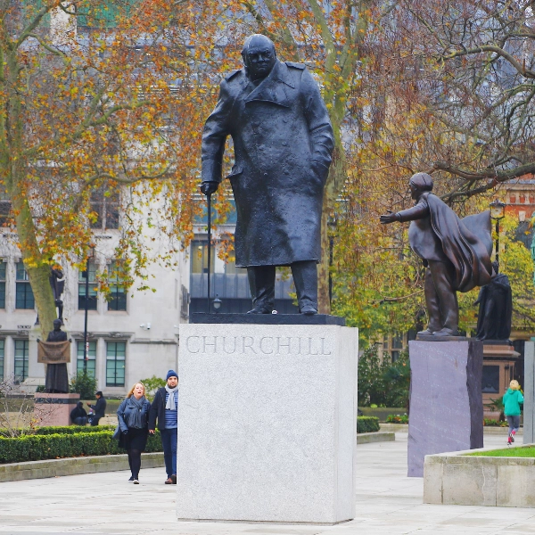 Sir Winston Churchill Statue at Parliament Square